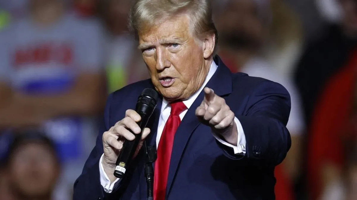 Történelmet írt Donald Trump