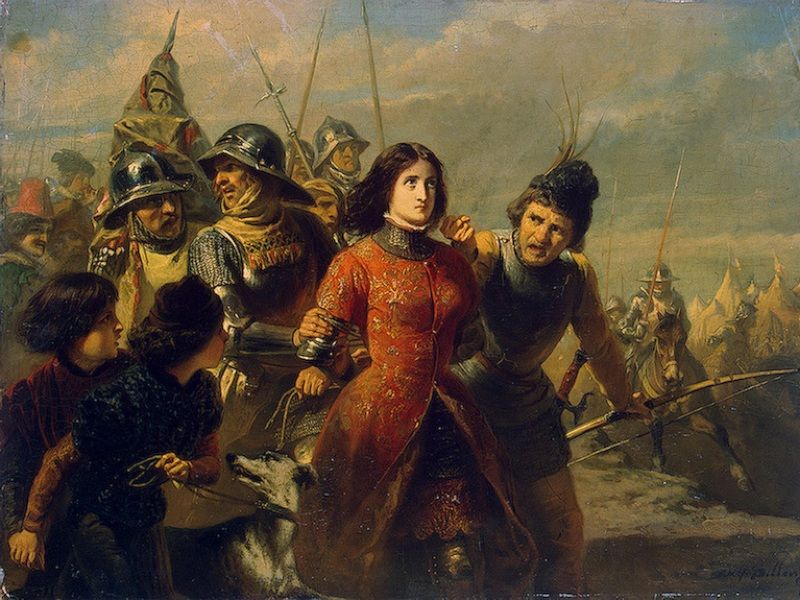 Jeanne d'Arc elfogása