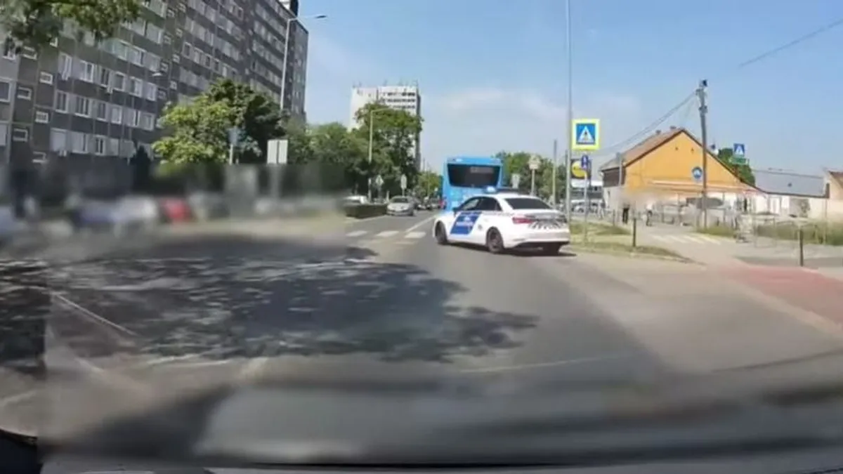 Őfelsége, a pesti autós megunta a szüttyögést - aztán alaposan ráfizetett