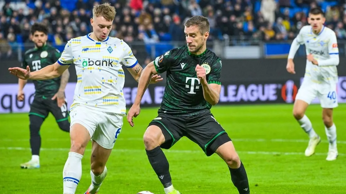 Teljes összeomlás a Dinamo Kijevnél a Fradi csodagyőzelme után