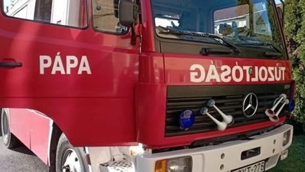 Halálos tűz volt Pápán