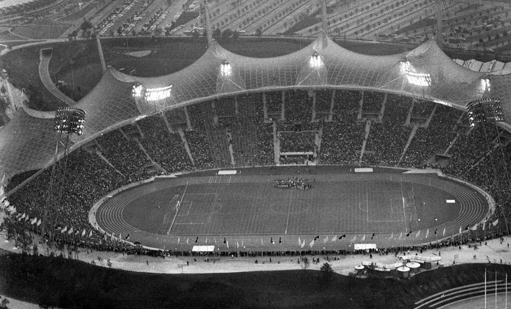 50 years ago: Opening of the Munich Olympic Stadium.