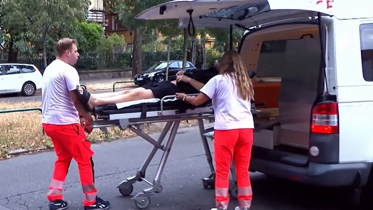 Drámával zárult a Gáspárék, mentő vitte el az eszméletlen Győzikét