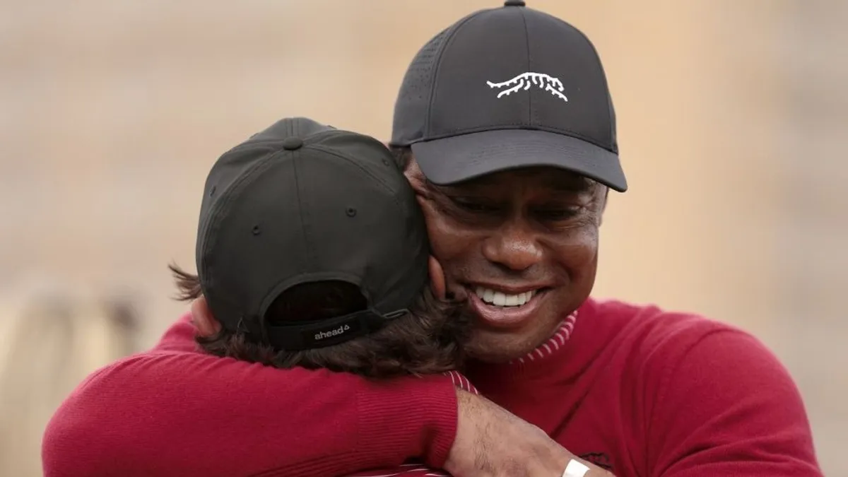 Mindenki olyan ajándékot akar, mint amit Tiger Woods kapott