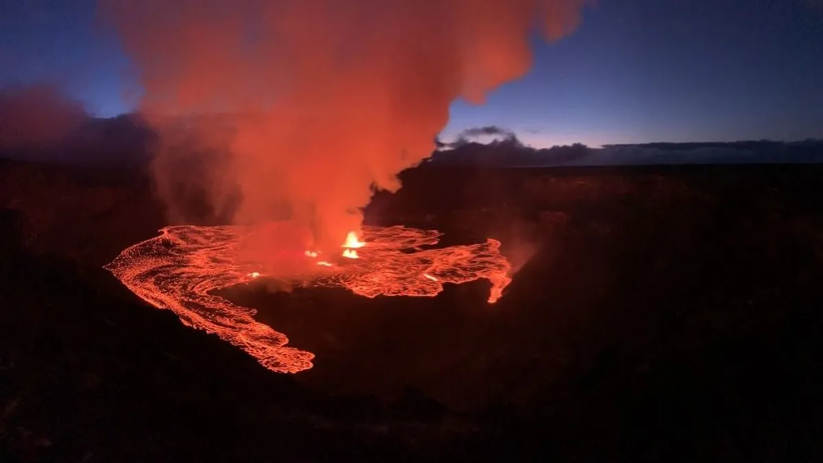 Ismét kitört a hawaii Kilauea vulkán - videó