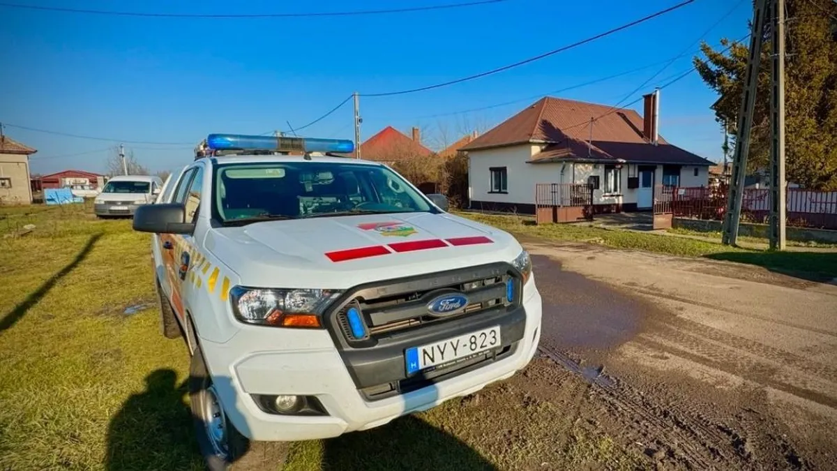 Lakástűz volt Püspökladányban, egy ember meghalt - videó