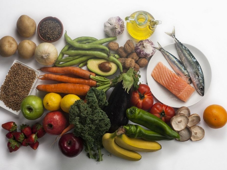 Alzheimer- kór Vegetables, fruit, olive oil and fish