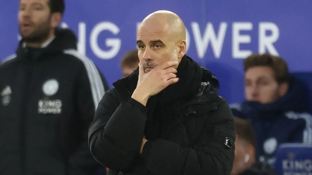 Guardiola kimondta, nincs esélye a Manchester Citynek a címvédésre