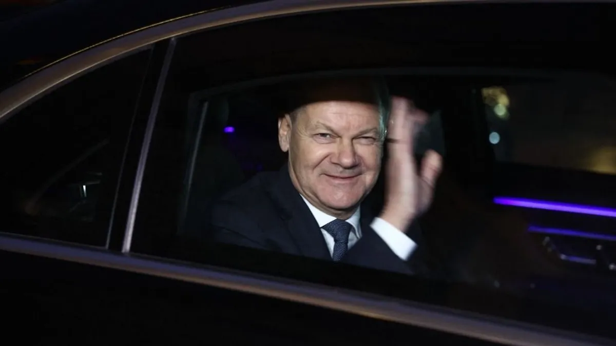 Megbukott Olaf Scholz német kancellár