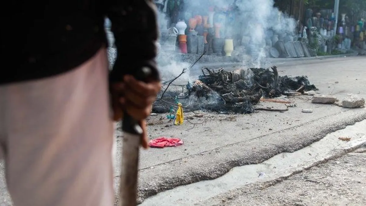 Idős emberek tucatjait mészárolta le egy banda a haiti főváros nyomornegyedében