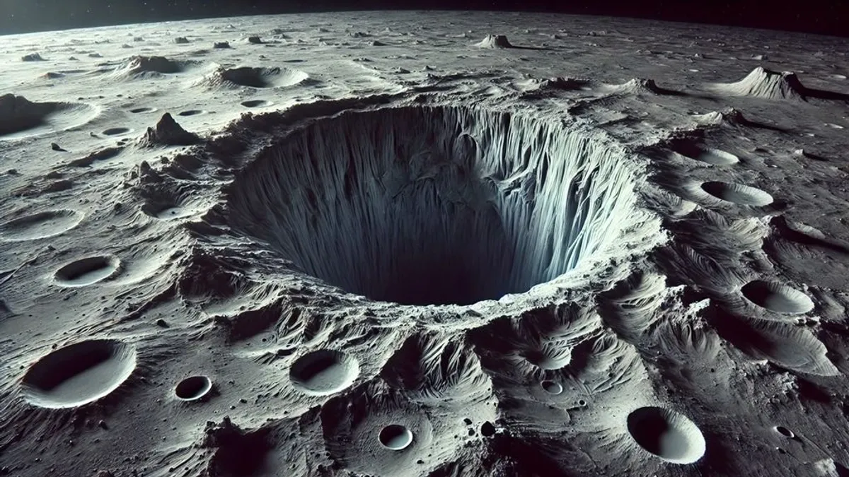 Holdi barlangok: a NASA új felfedezése a felszín alatt