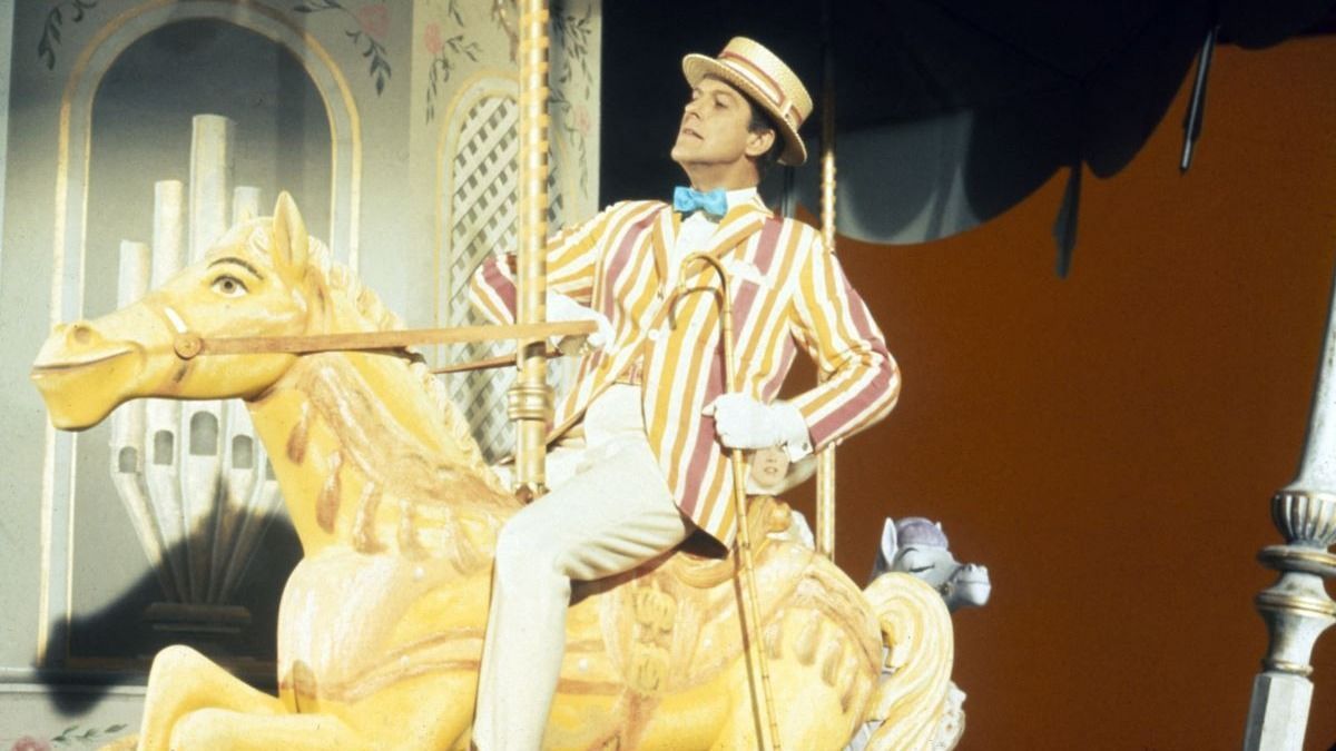 Dick Van Dyke a Mary Poppinsban, 1964