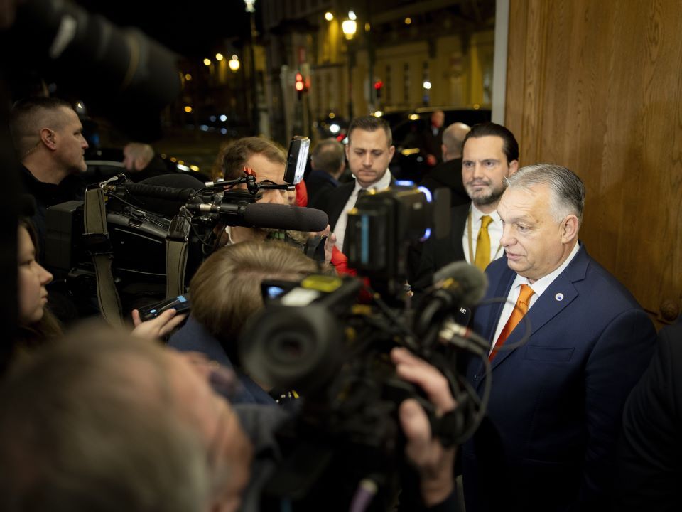 A Patrióták Európáért frakció vezetőinek találkozója Brüsszelben,
OrbánViktor, Orbán Viktor