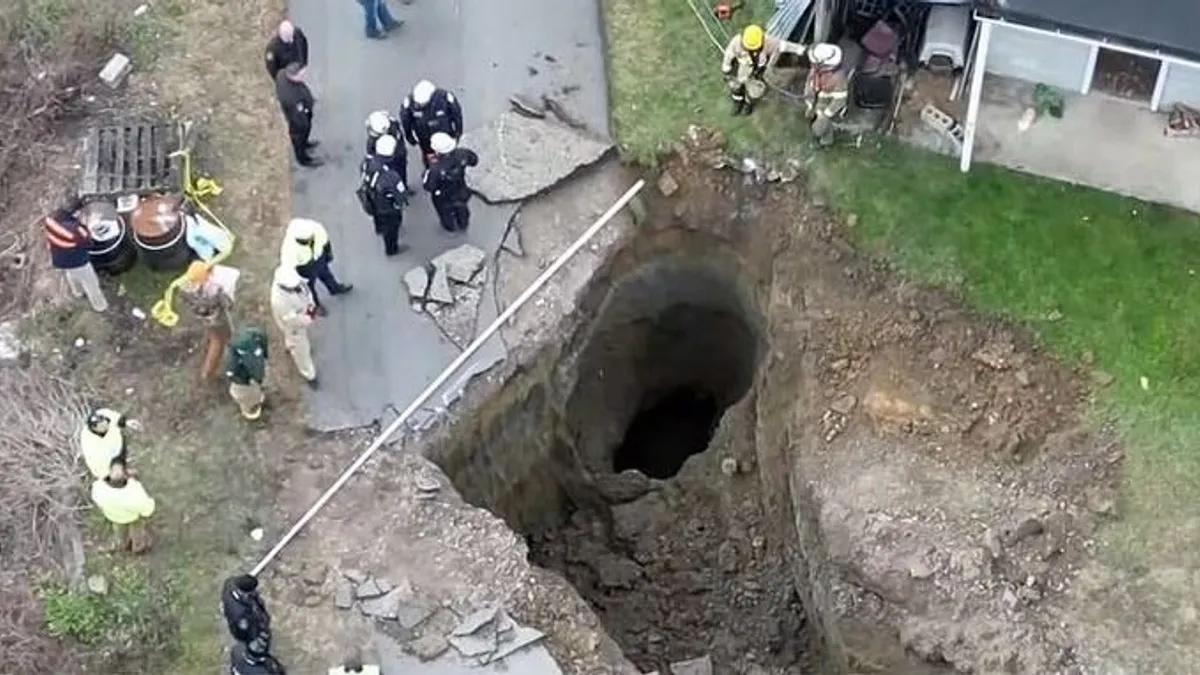 Reménytelenné vált egy víznyelőben eltűnt asszony keresése