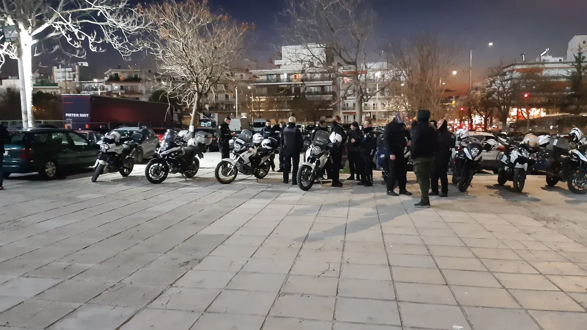 Óriási rendőri erőkkel várják a PAOK-Fradi mérkőzést - fotók