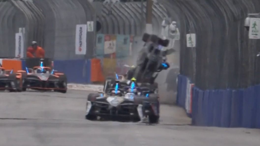 Pascal Wehrlein, ijesztő baleset