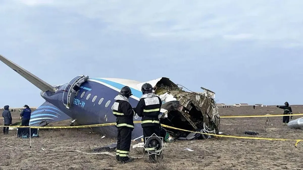 Újabb részletek derültek ki az azeri repülőgép-szerencsétlenségről - videó