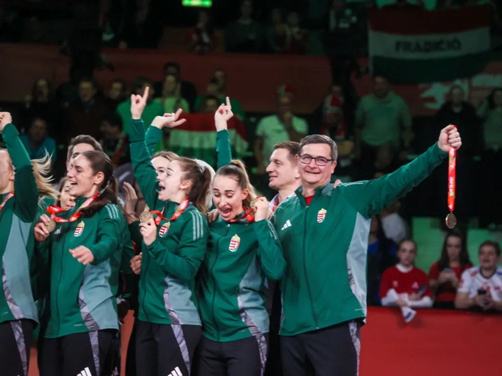 NőikéziEB2024, 2024-es női kézilabda-Európa-bajnokság, 2024esnőikézilabdaEurópabajnokság, Franciaország - Magyarország, bronzmérkőzés, bronz, Wiener Stadthalle, Bécs, 2024.12.15.
