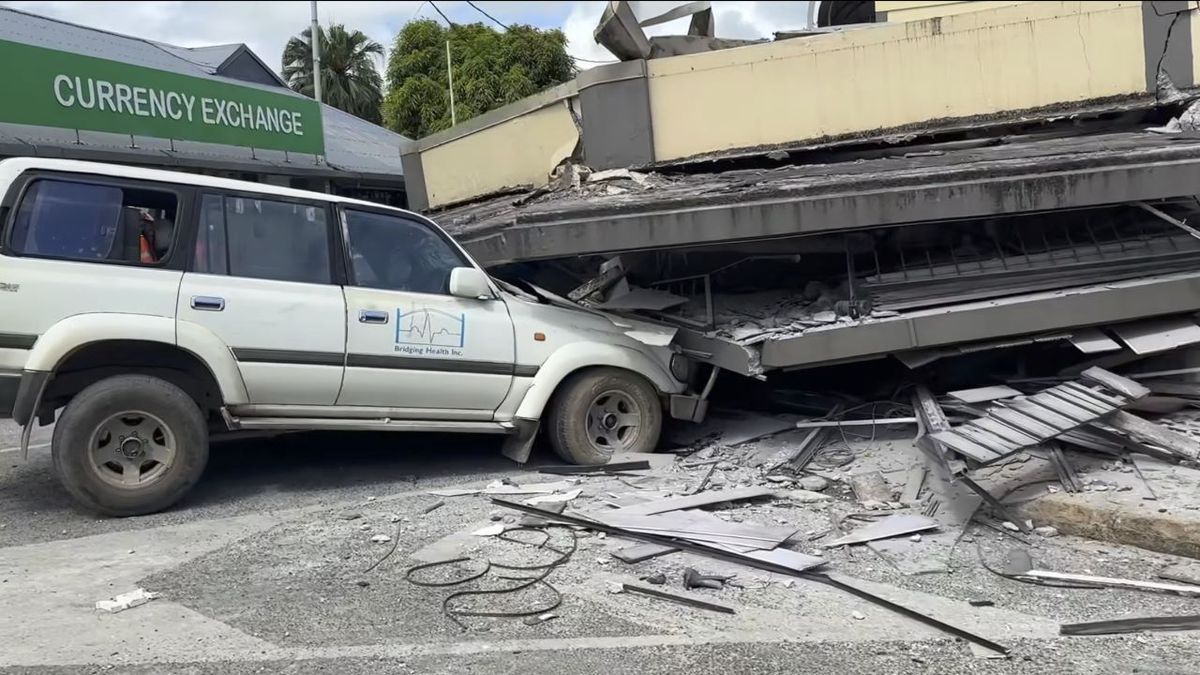 Földrengés sújtotta Vanuatun Port Vila, 2024. december 22., vasárnap