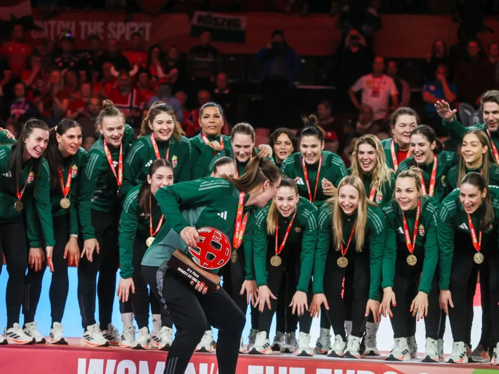 NőikéziEB2024, 2024-es női kézilabda-Európa-bajnokság, 2024esnőikézilabdaEurópabajnokság, Franciaország - Magyarország, bronzmérkőzés, bronz, Wiener Stadthalle, Bécs, 2024.12.15.