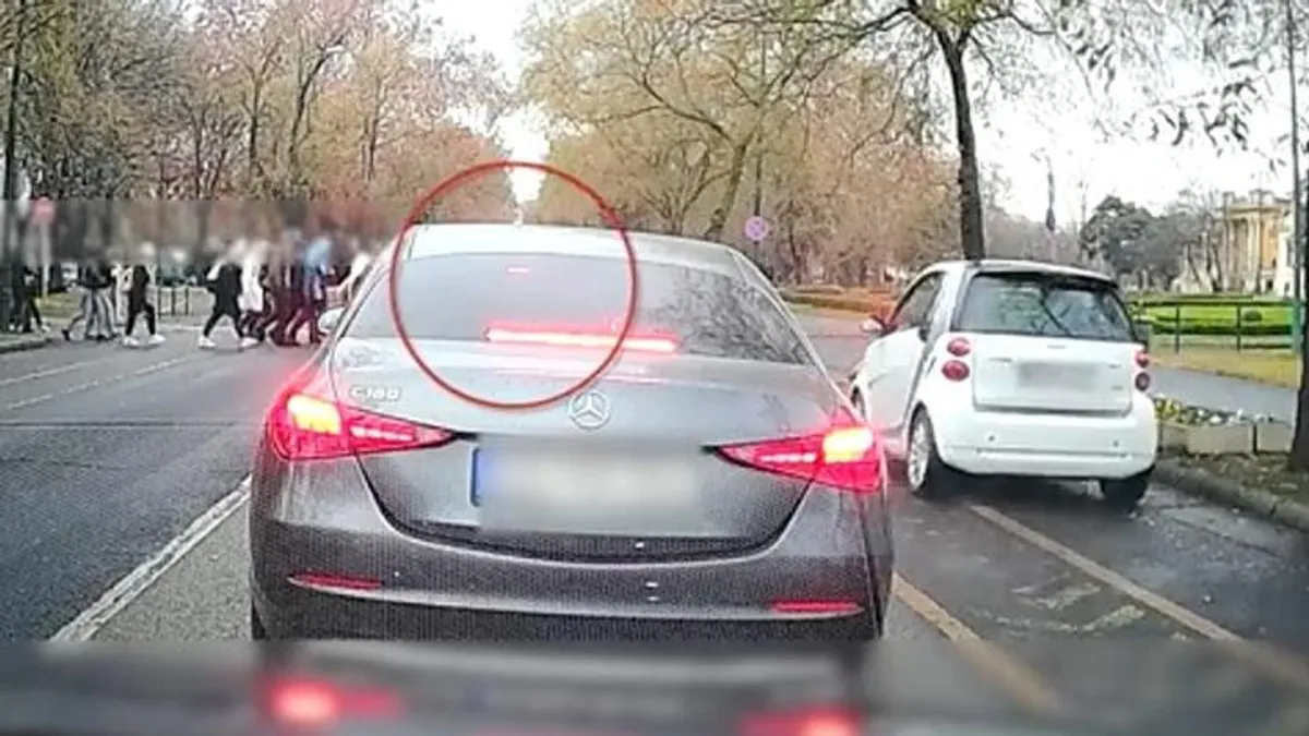Kis híján a tömegbe gázolt a kerékpársávon száguldozó ámokfutó a Városligetben - videó