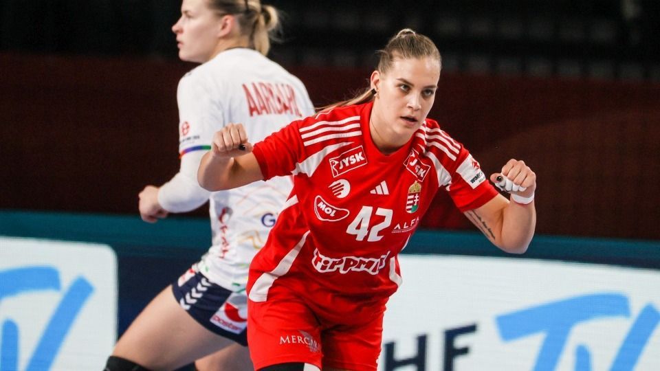 NőikéziEB2024, 2024-es női kézilabda-Európa-bajnokság, 2024esnőikézilabdaEurópabajnokság, Magyarország - Norvégia, csoportkör, Bécsi Városháza - B csarnok, Wiener Stadthalle, Bécs, 2024.12.13., magyar női kéziválogatott