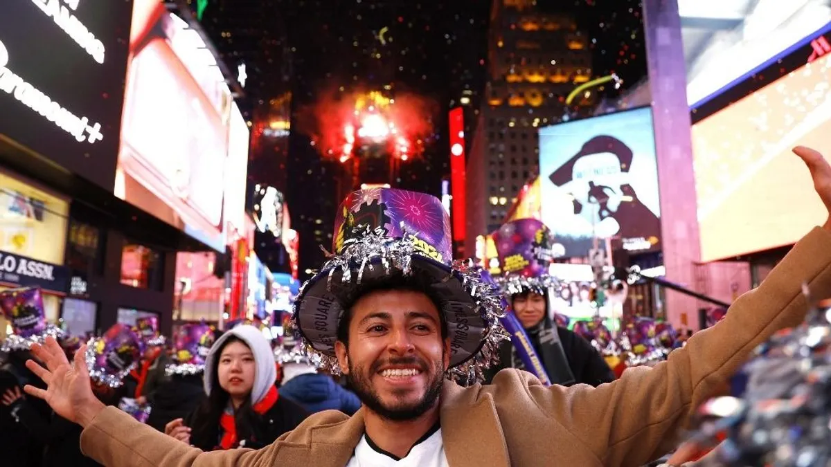 Több mint egymillió embert várnak szilveszterezni a Times Square-en