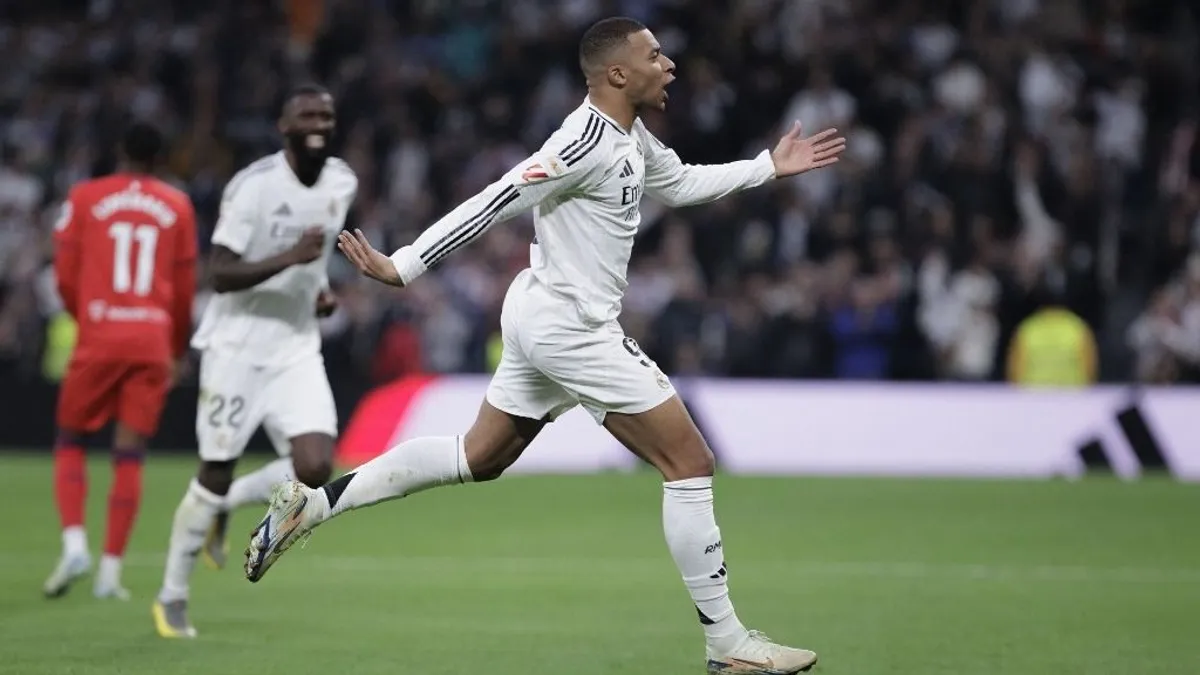 Mbappé bombagólt lőtt, a Real Madrid győzelemmel zárta az évet