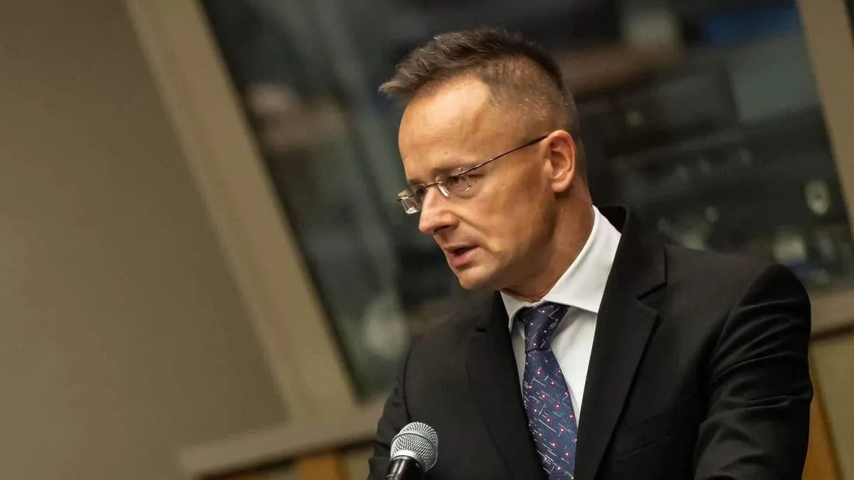 Szijjártó Péter: Az észt külügyminiszternek teljesen igaza van, más csapatban játszunk