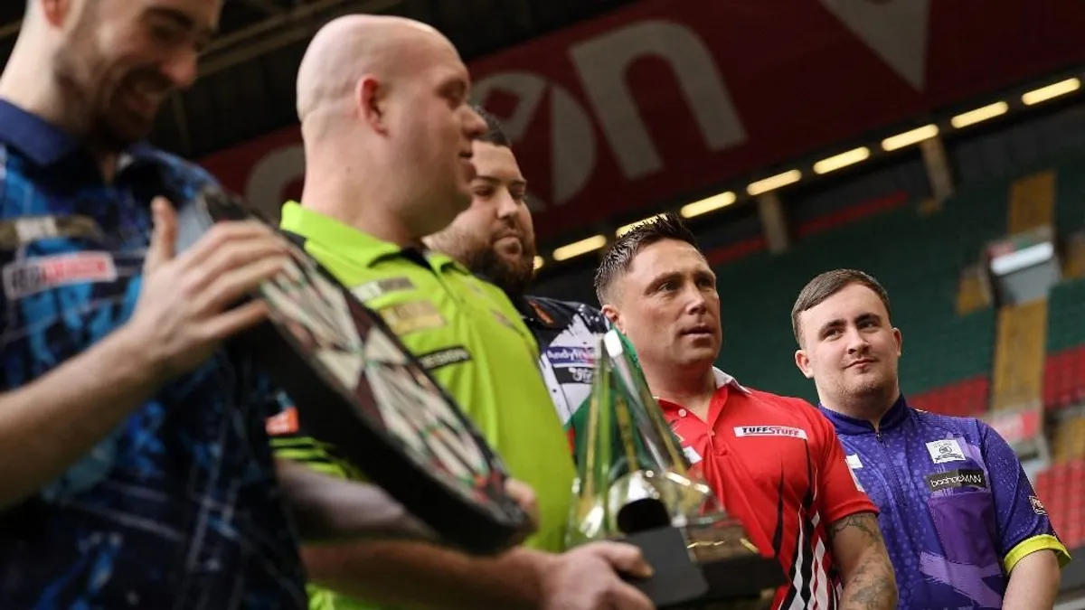 Hihetetlen videó került elő a darts munkanélküli sztárjáról - videó
