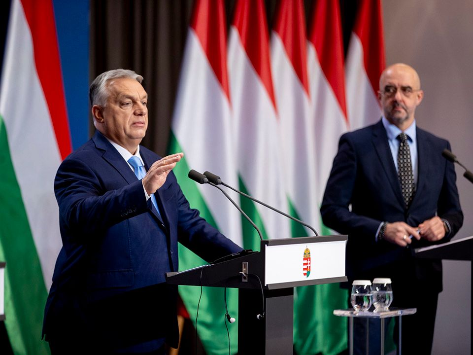 Orbán Viktor miniszterelnök évzáró nemzetközi sajtótájékoztató, 2024.12.21., Orbán Viktor miniszterelnök évzáró sajtótájékoztató, Orbán Viktor évzáró nemzetközi sajtótájékoztató, OrbánViktorminiszterelnökévzárónemzetközisajtótájékoztató, OrbánViktor
