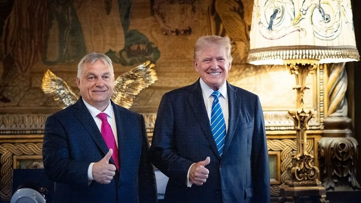 Ezt mondta Orbán Viktor a Donald Trumppal való találkozójáról - videó