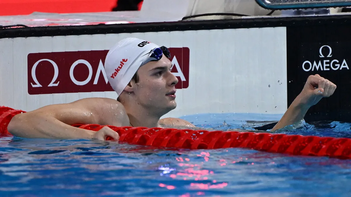 Az olimpiai bajnok Kós Hubert megdöntötte Milák Kristóf csúcsát
