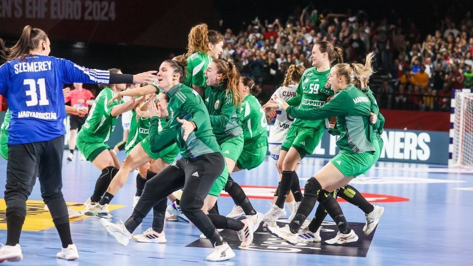 NőikéziEB2024, 2024-es női kézilabda-Európa-bajnokság, 2024esnőikézilabdaEurópabajnokság, Franciaország - Magyarország, bronzmérkőzés, bronz, Wiener Stadthalle, Bécs, 2024.12.15.