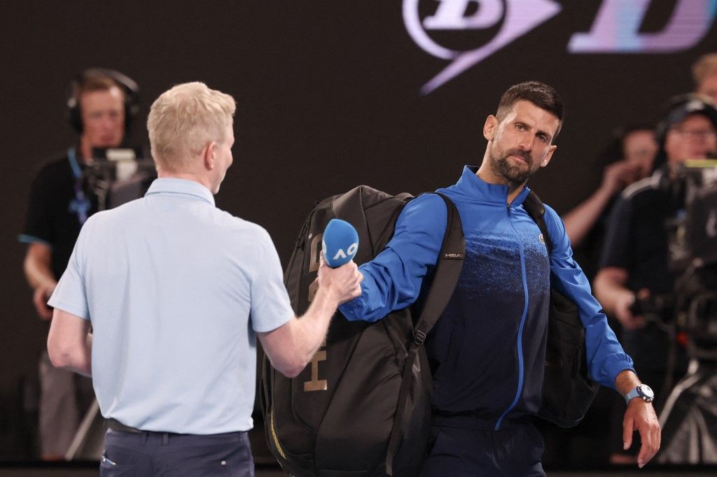Novak Djokovic, Novak Djokovics, tenisz, Jim Courier, Australian Open
