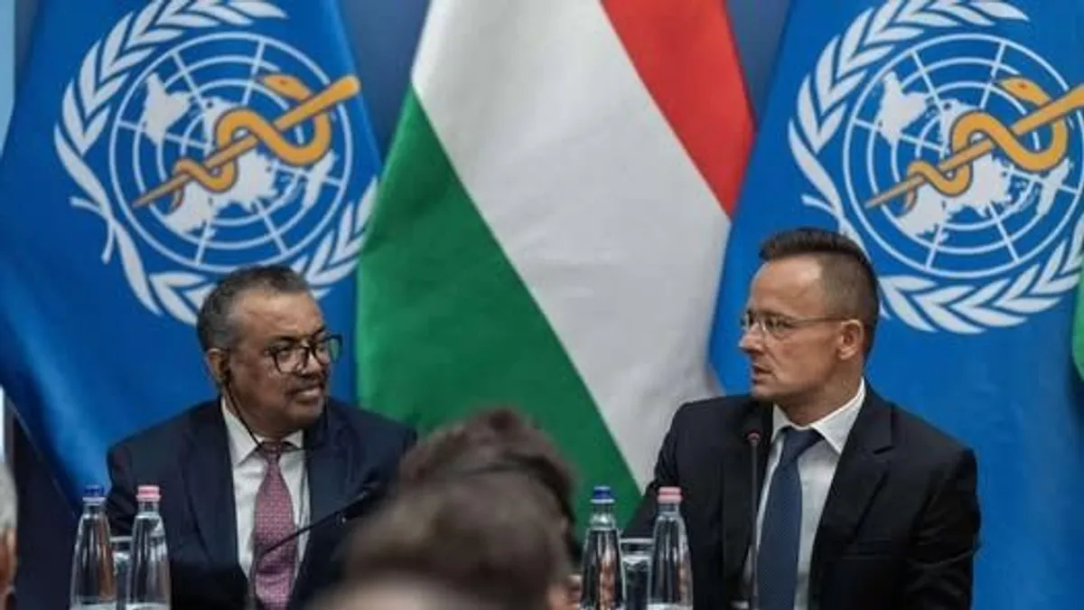 Szijjártó Péter: Jelenleg nem fenyeget semmifajta globális egészségügyi vészhelyzet
