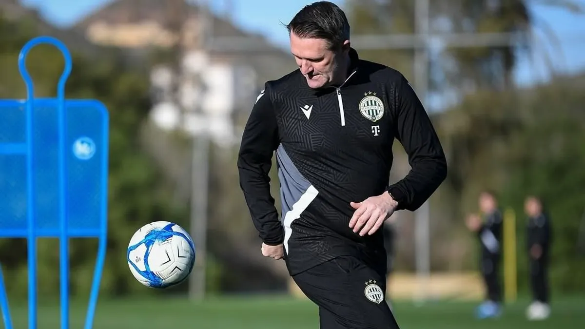 Robbie Keane megmutatta a Fradi edzésén, hogy kell focizni