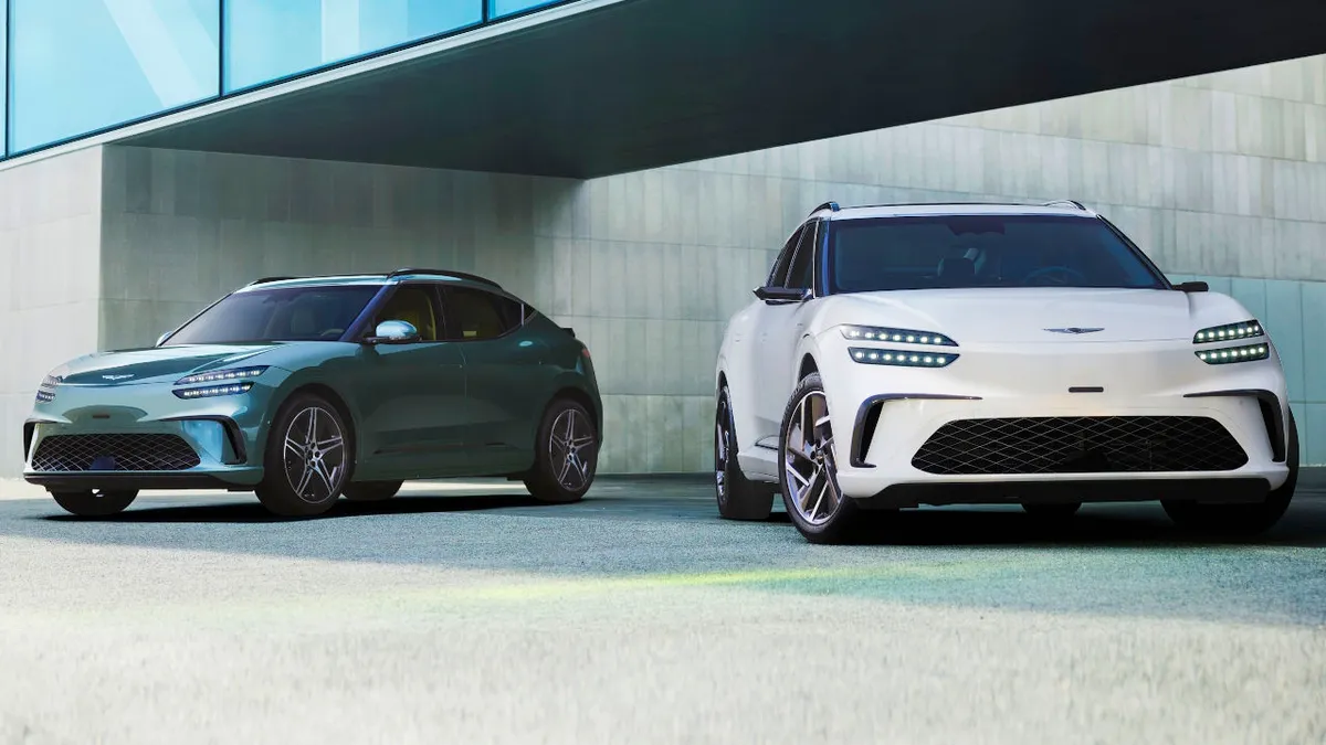 A Genesis GV60 is megkapta az óriási kijelzőt