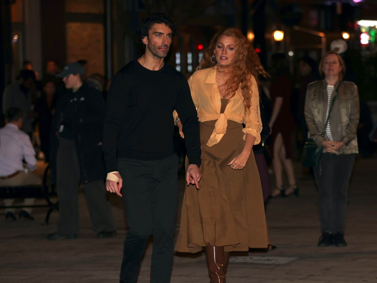 Blake Lively Justin Baldoni, Celebrity Sightings In Jersey City - January 12, 2024