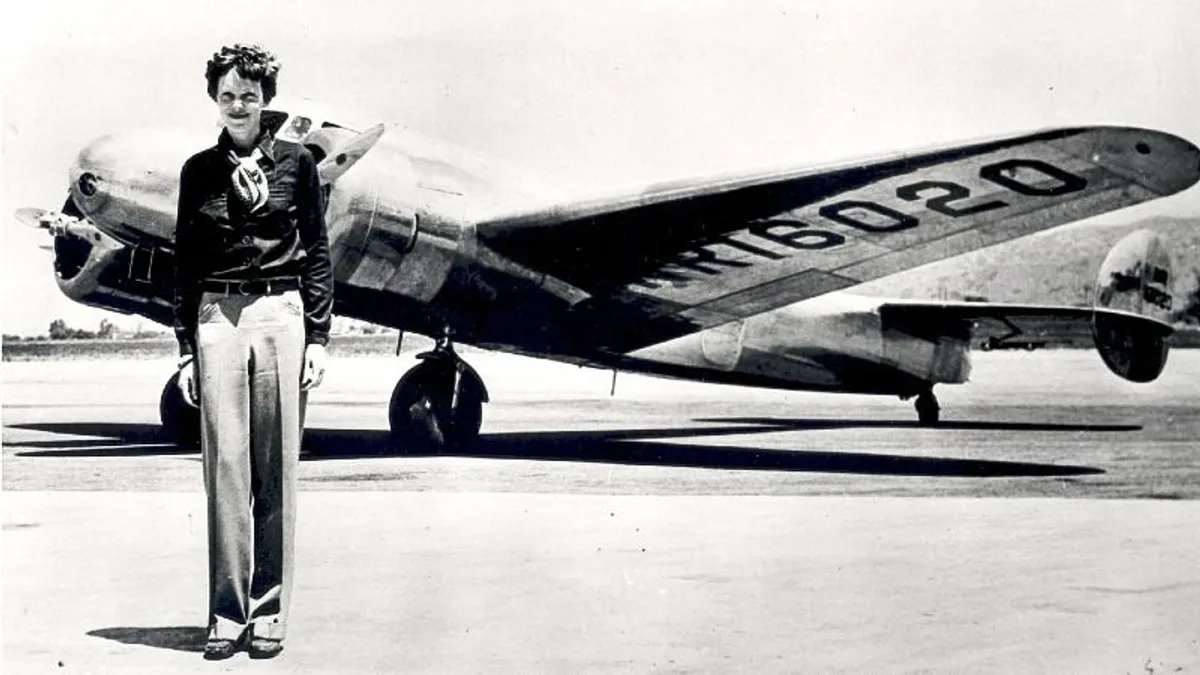 Amelia Earhart örökre eltűnt világkörüli repülésén