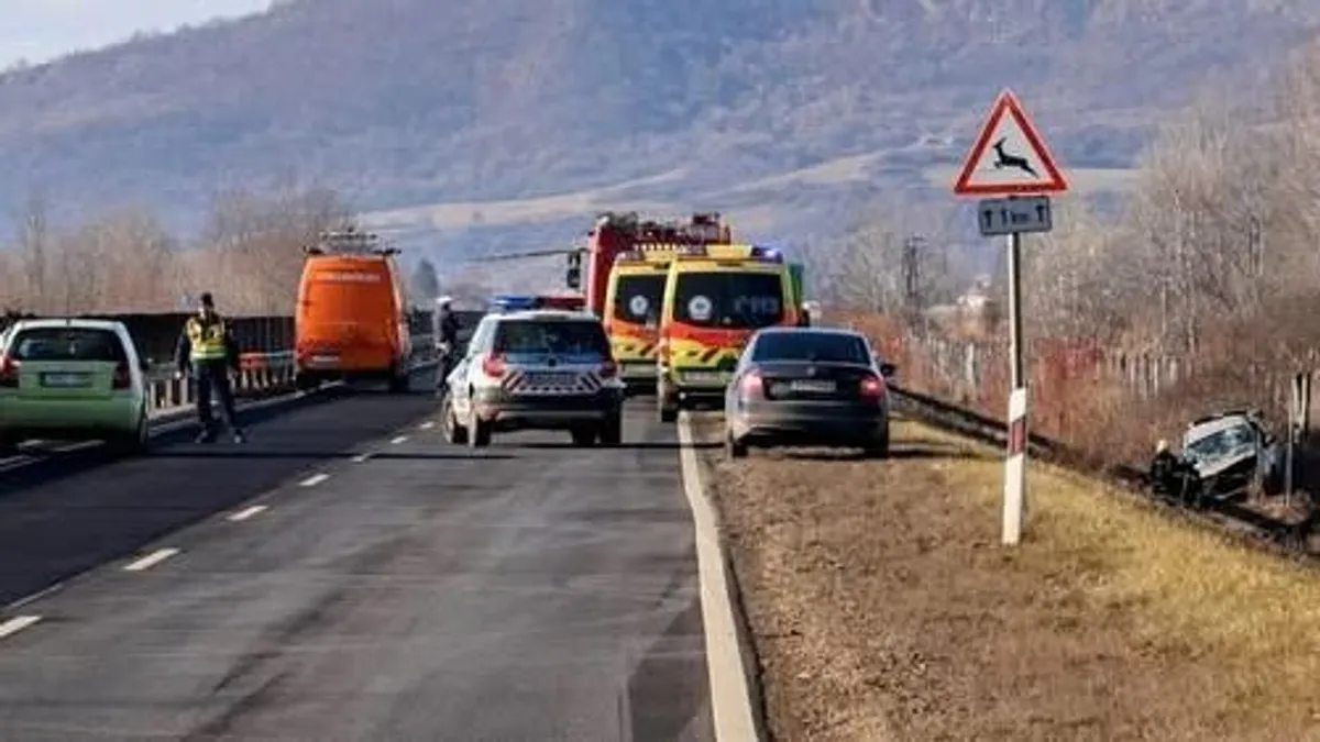 Halálos baleset történt a 21-es főúton, Bátonyterenyénél