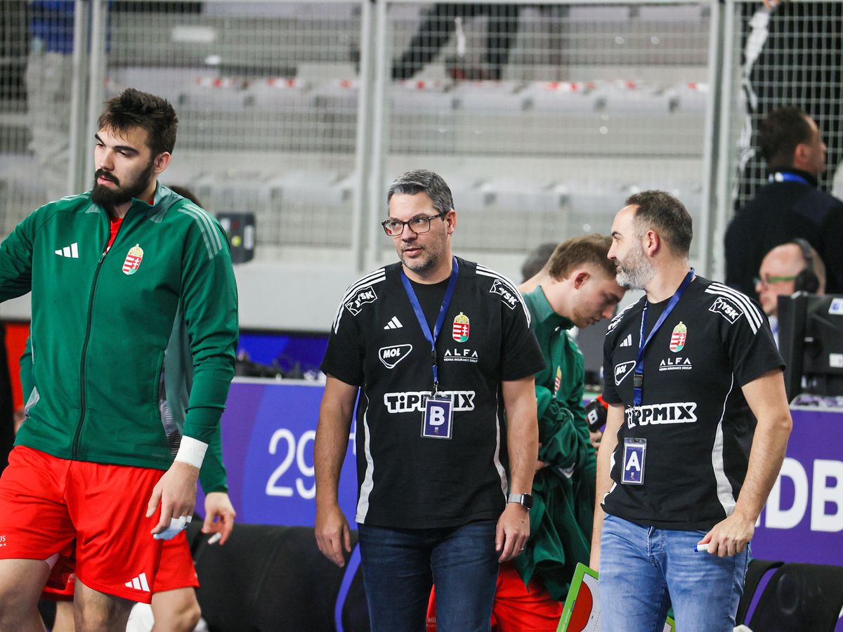 Magyarország - Ausztria, kézilabda VB, kézilabdaVB2025, 29. férfi kézilabda-világbajnokság, 2025-ös férfi kézilabda-világbajnokság, középdöntő, Varasd Aréna, Horvátország, 2025.01.23., Chema Rodríguez