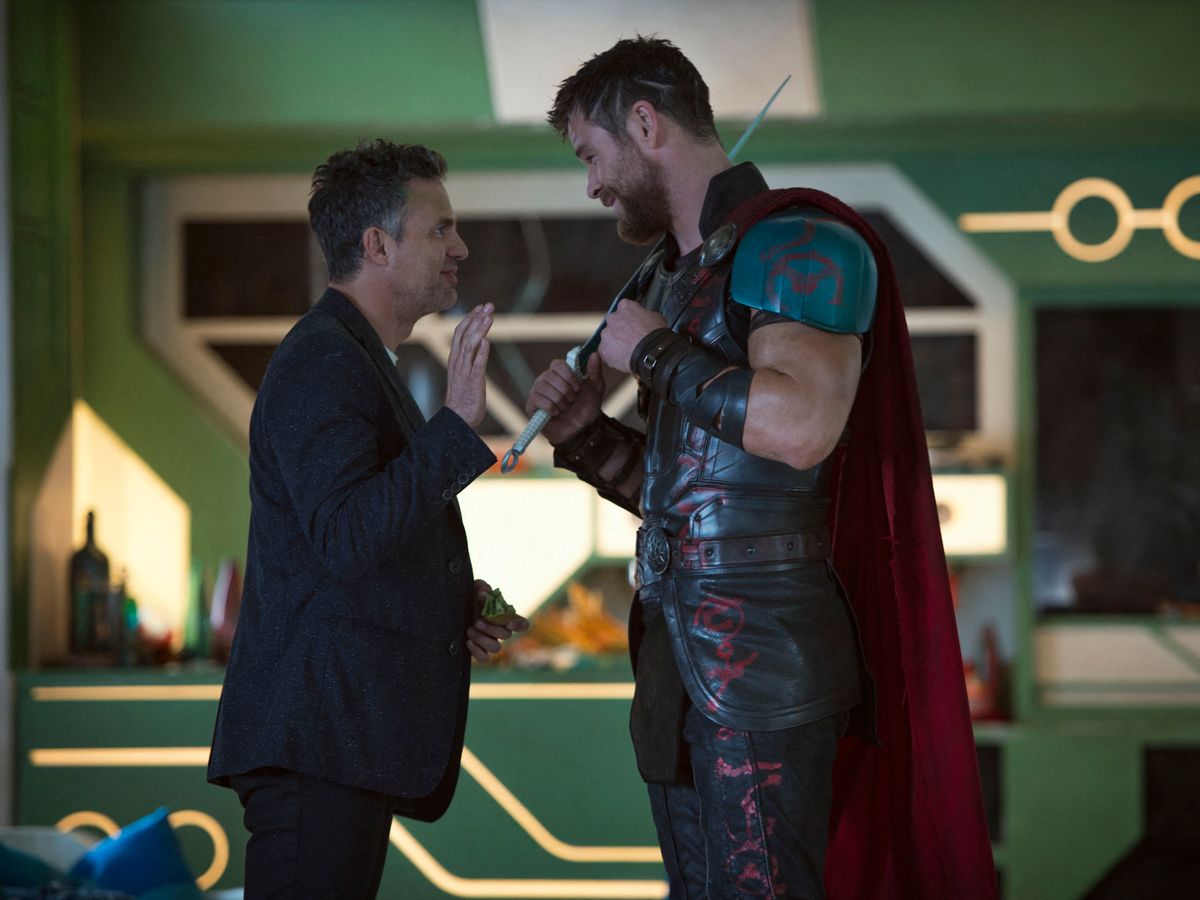 Mark Ruffalo, Chris Hemsworth, Thor Ragnarok