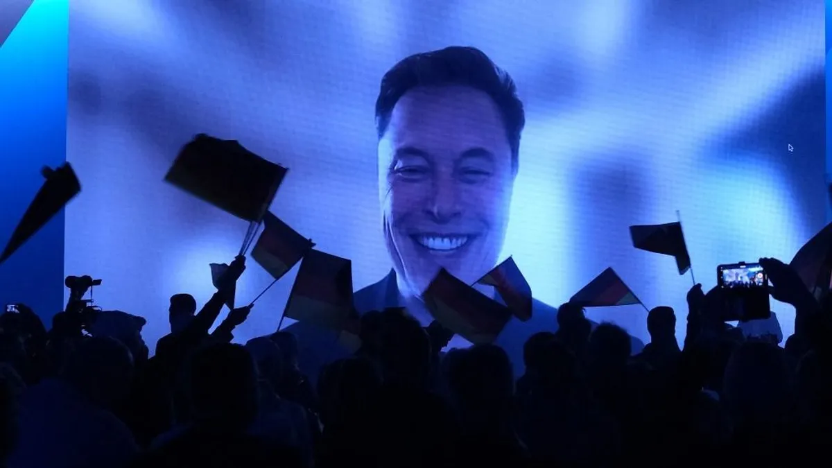 Kemény üzenetet küldött Elon Musk az AfD kongresszusára - videó