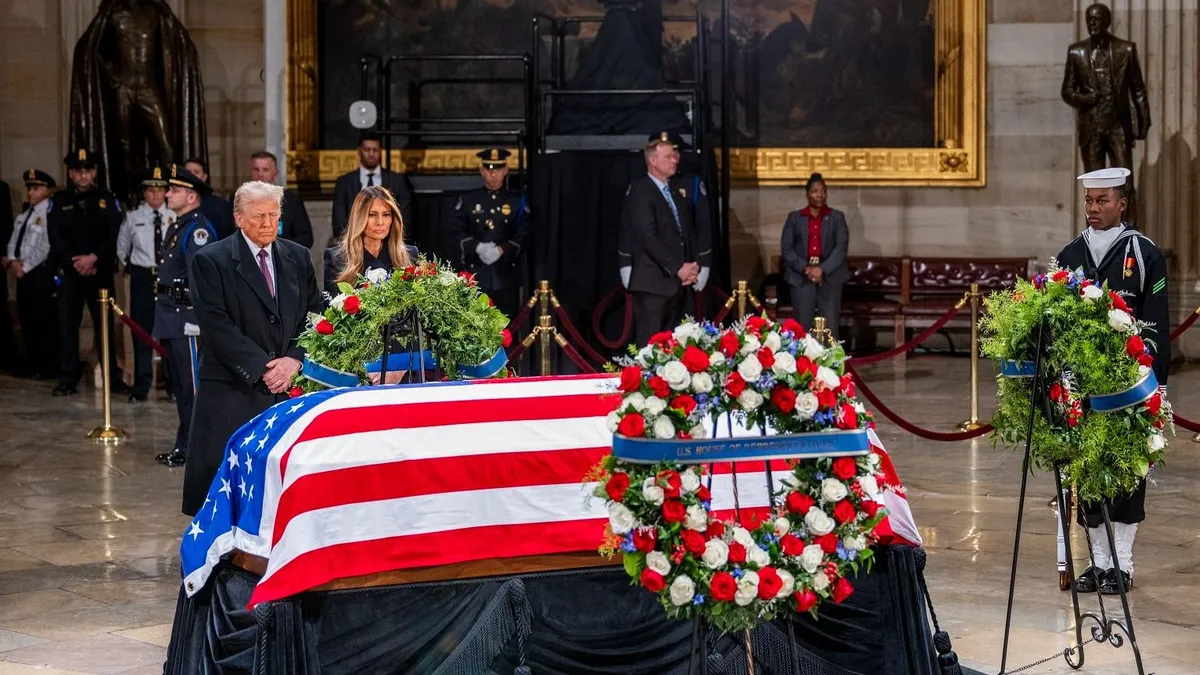 Mind az öt élő amerikai elnök ott lesz Jimmy Carter temetésén