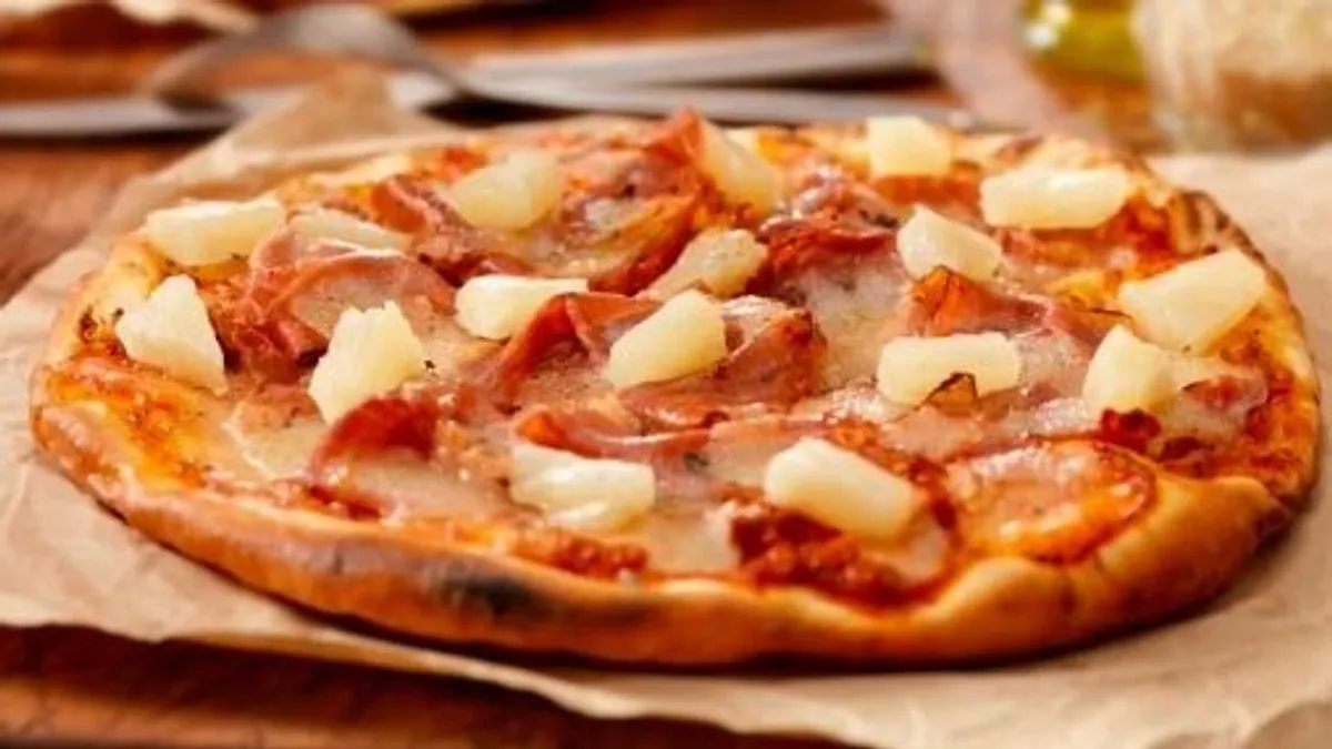 Horror árat kér egy ananászos pizzáért egy angliai étterem