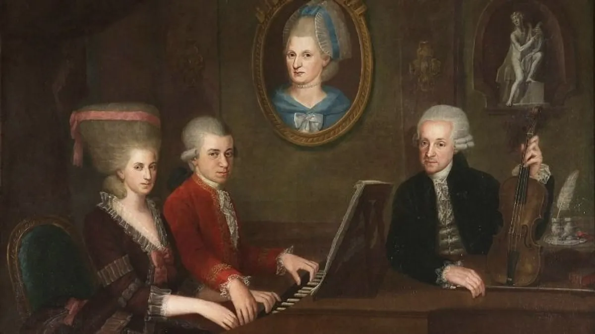 Családi szigor jellemezte Mozart gyermekkorát