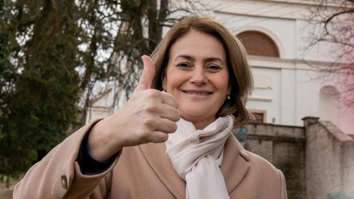 Csibi Krisztina már leadta a szavazatát, majd folytatja kampányát
