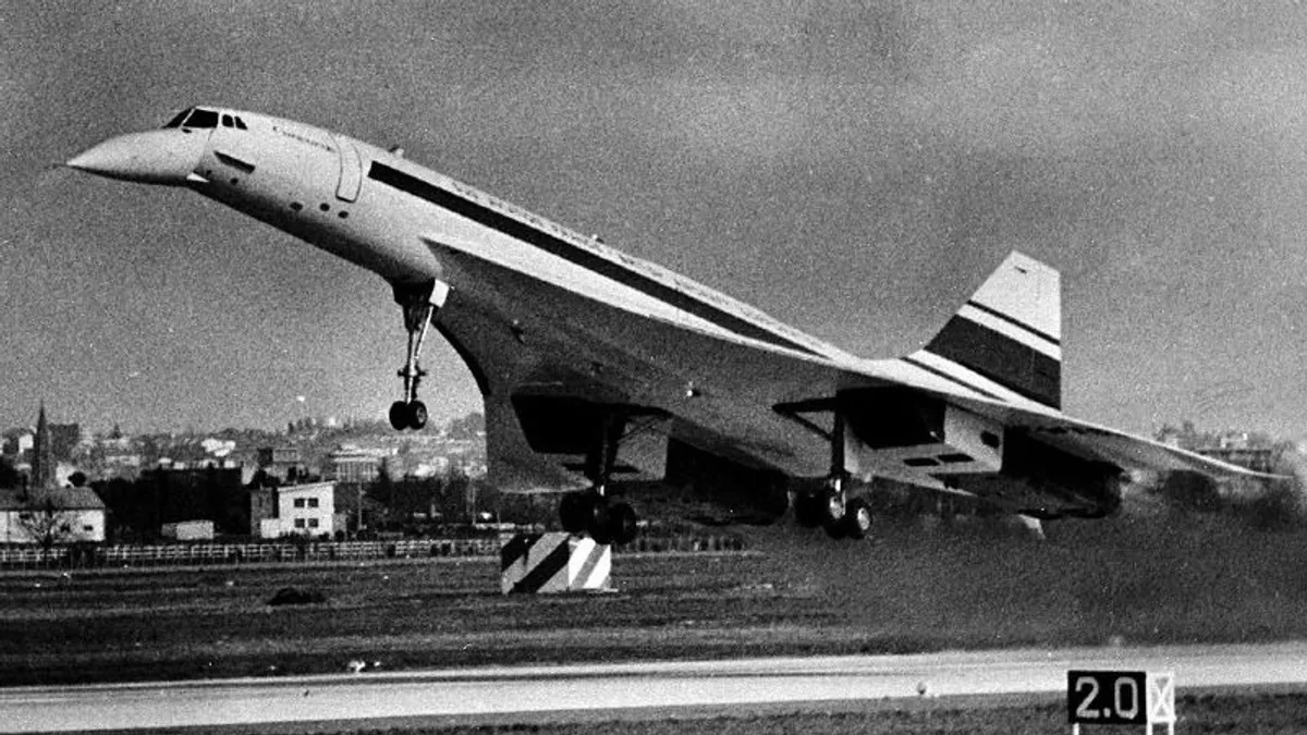 Hasították az eget a Concorde repülőgépek