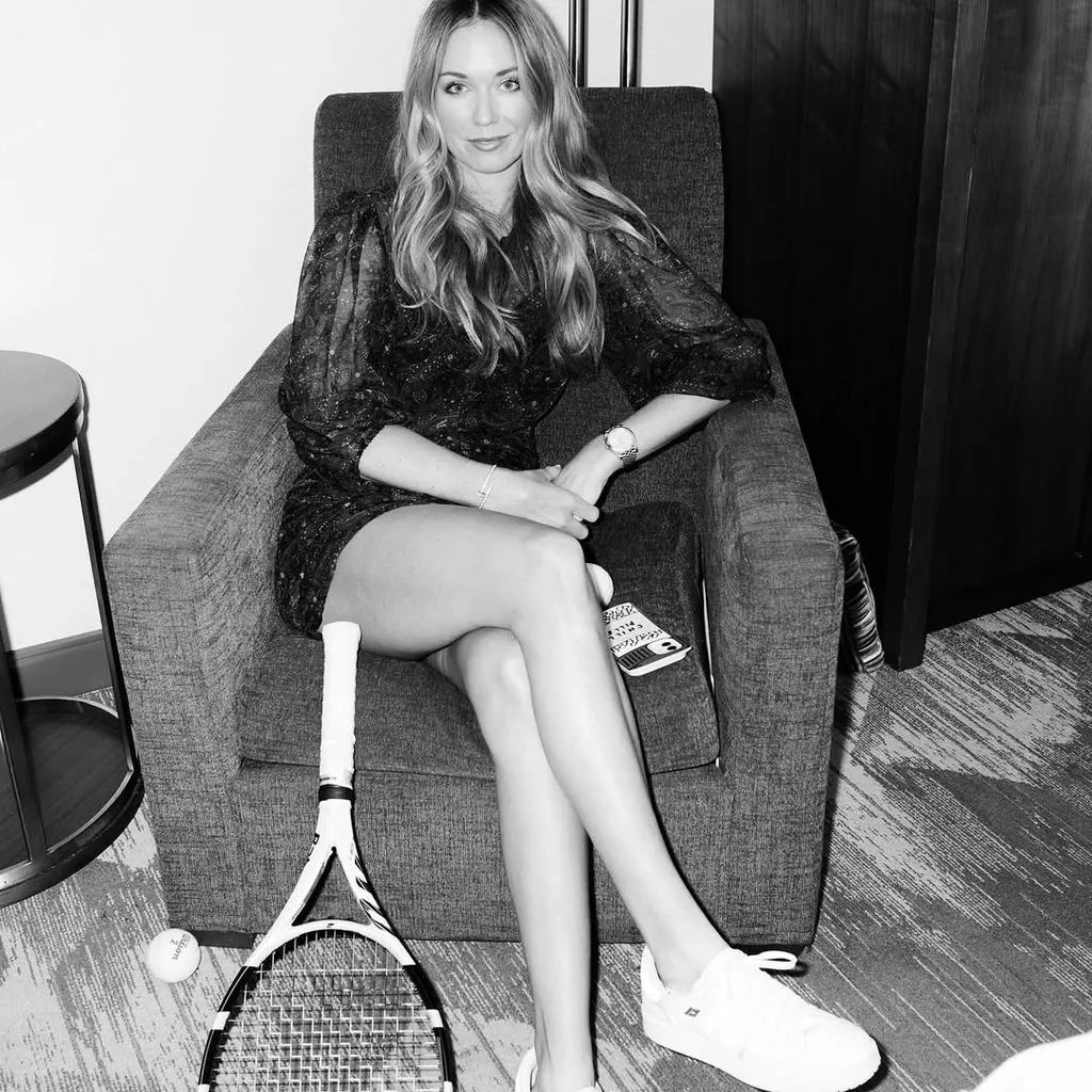 Danielle Collins, fenékcsapkodó